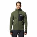 Miniatyrbillede 1 af 3: Mountain Hardwear Polartec® Power Grid™ Sweatshirt Med Lynlås Grøn S Mand