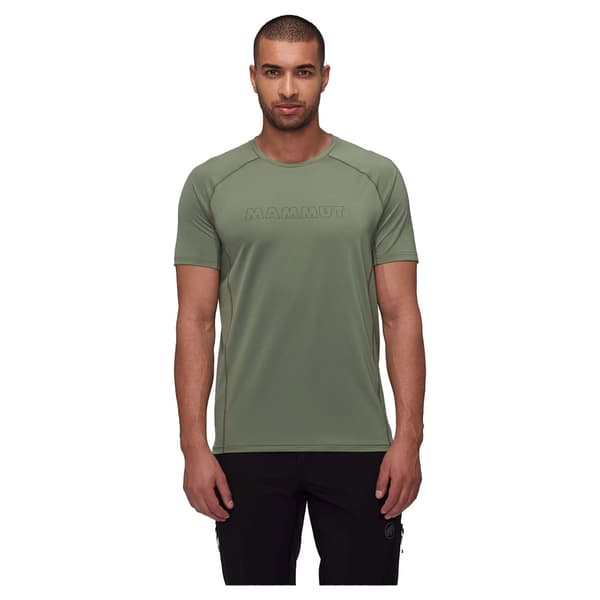 Mammut Selun Fl Logo T-shirt Med Korta ärmar Grönt M Man