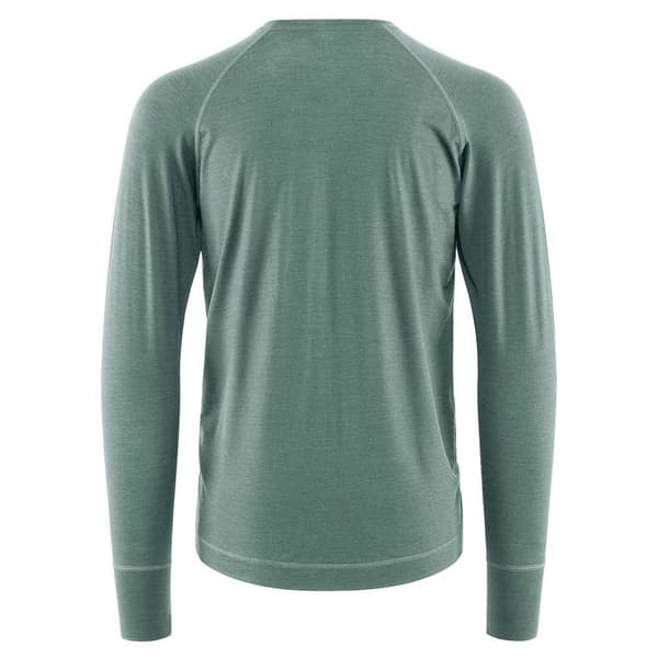 KlÄttermusen Fafne Crew T-shirt Med Lång ärm Grönt L Man