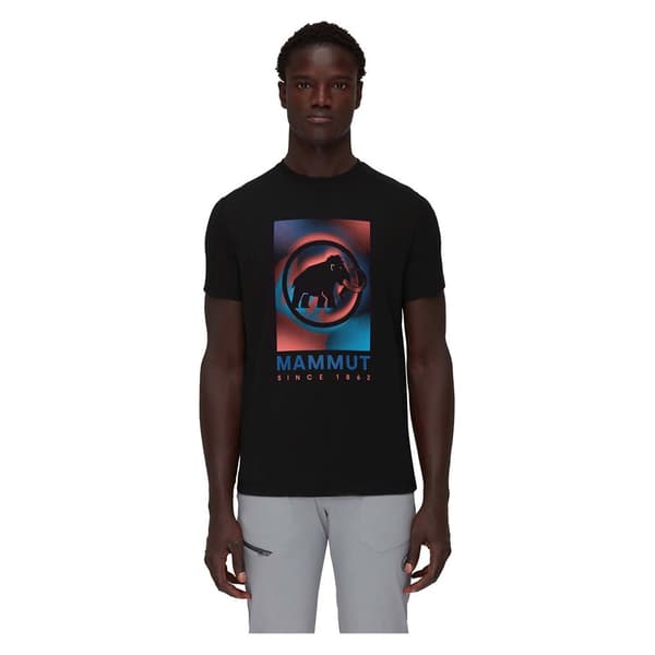 Mammut Trovat T-shirt Med Korta ärmar Svart S Man