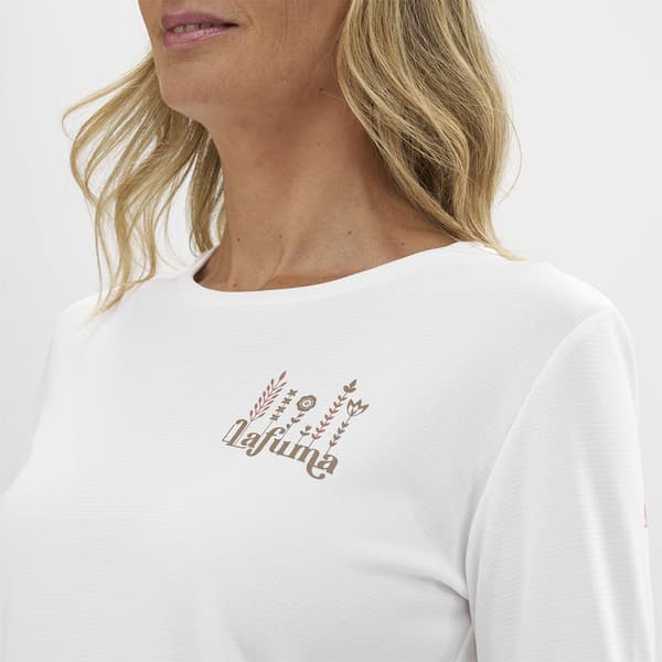 Lafuma Shield T-shirt Med Lange ærmer Hvid L Kvinde