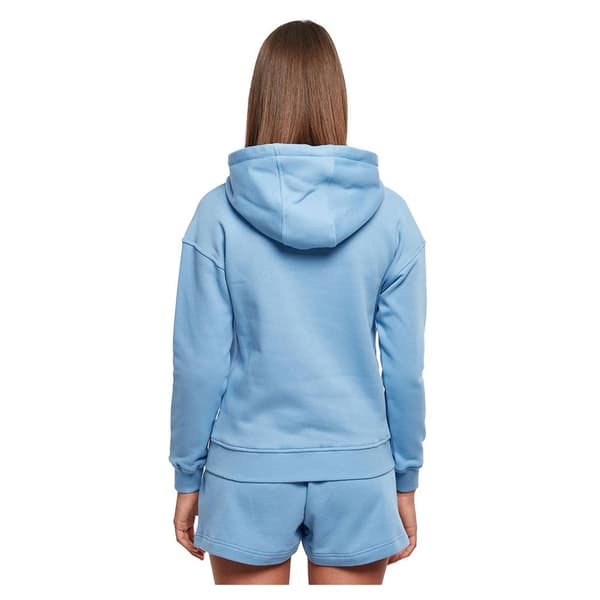 Urban Classics Organic Hættetrøje Blå 4XL Kvinde