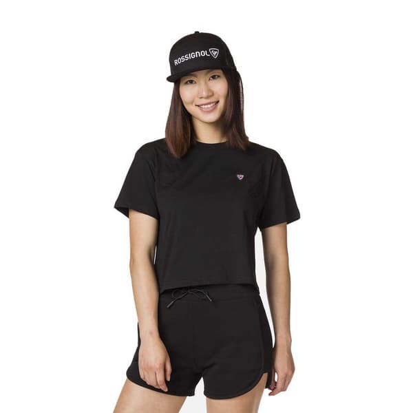 Rossignol Rllwy07 T-shirt Med Korte ærmer Sort L Kvinde