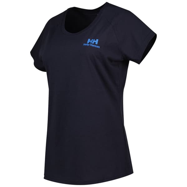 Helly Hansen Nord Graphic Drop T-shirt Med Korta ärmar Blå S Kvinna