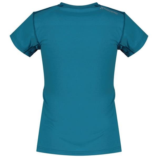 Houdini Pace Air T-shirt Med Korte ærmer Blå M Kvinde
