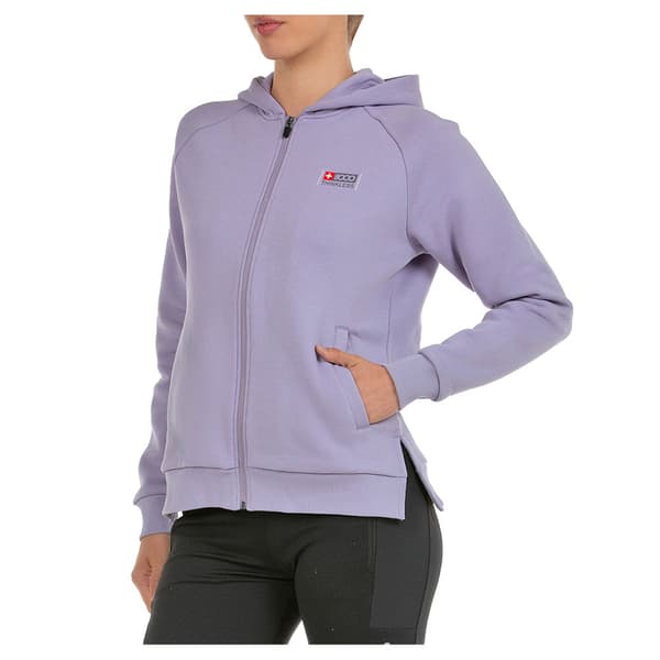 +8000 Baiyan Sweatshirt Med Dragkedja Lila M Kvinna