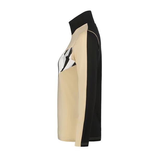 Icepeak Ellery Puoli Vetoketjullinen Pitkähihainen T-paita Beige M Nainen
