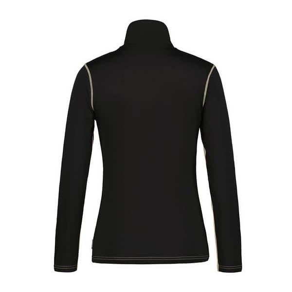 Icepeak Ellery Puoli Vetoketjullinen Pitkähihainen T-paita Beige M Nainen