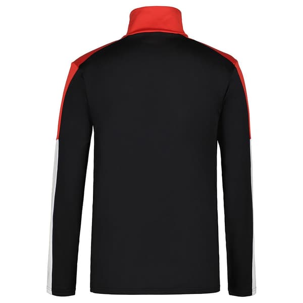 Icepeak Fresno Halv Lynlås Langærmet T-shirt Rød,Sort XL Mand