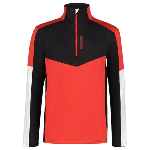 Icepeak Fresno Halv Dragkedja Långärmad T-shirt Röd,Svart XL Man
