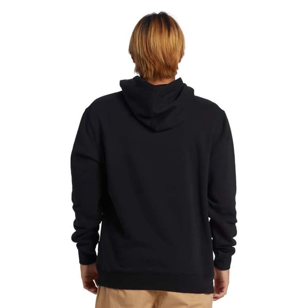 Quiksilver Big Logo Tröja Med Huva Svart S Man
