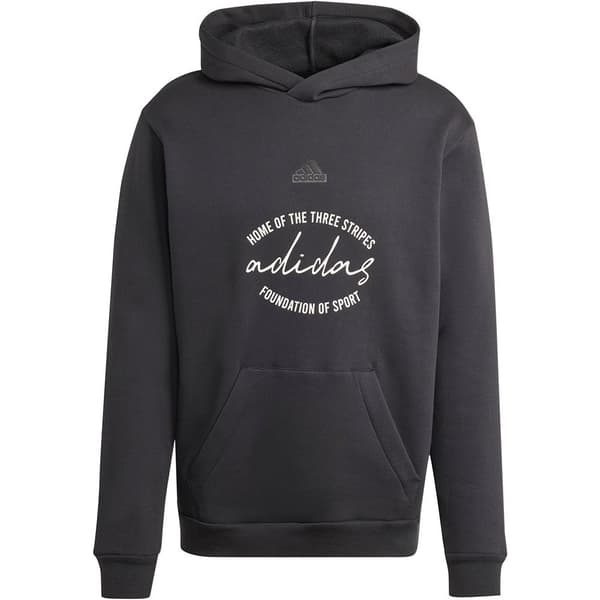 Adidas Brand Love Fleece Tröja Med Huva Svart L / Regular Man