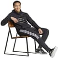 Miniatyrbild 3 av 4: Adidas Brand Love Fleece Tröja Med Huva Svart L / Regular Man