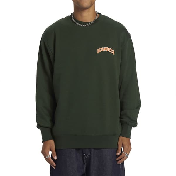 Dc Shoes Varsity Sweatshirt Grøn M Mand