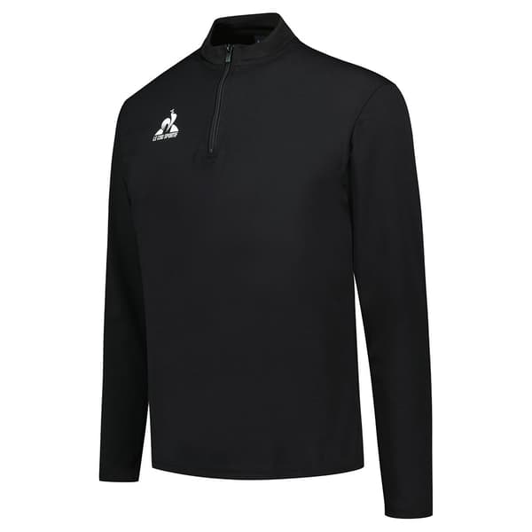 Le Coq Sportif 2421649 N°1 Training Halv Lynlås Sweatshirt Sort 2XL Mand