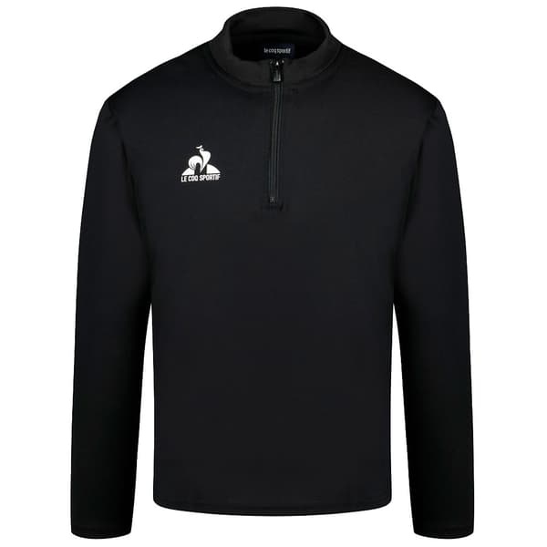 Le Coq Sportif 2421649 N°1 Training Halv Lynlås Sweatshirt Sort 2XL Mand