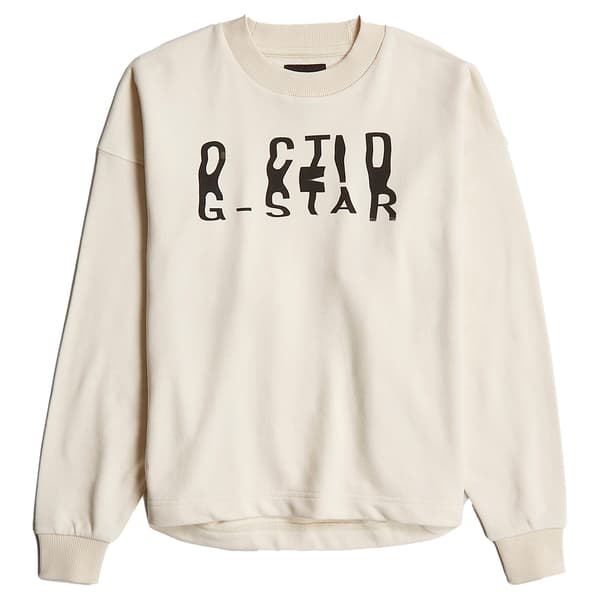 G-star Chroma Gr Loose Sweatshirt Beige XS Kvinde