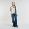 Miniatyrbillede 3 af 6: G-star Chroma Gr Loose Sweatshirt Beige XS Kvinde