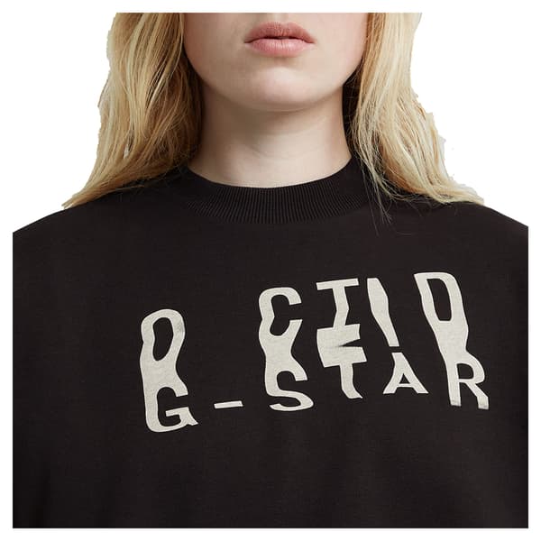 G-star Chroma Gr Loose Tröja Svart XS Kvinna
