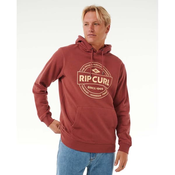 Rip Curl Stapler Huvtröja Röd M Man
