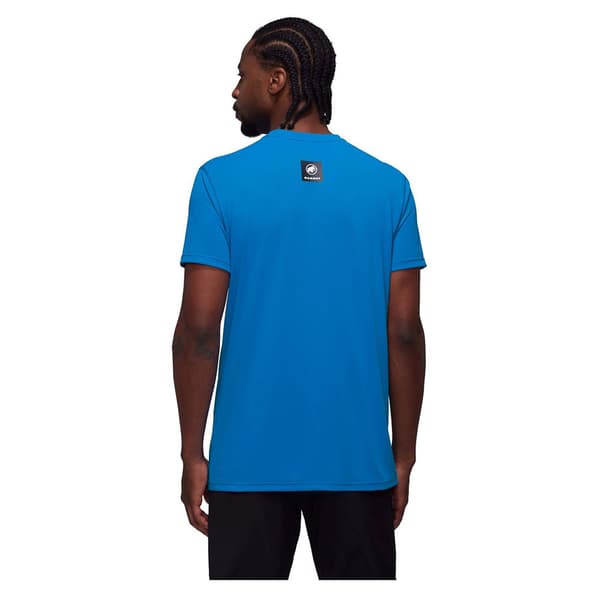 Mammut Massone Sport T-shirt Med Korta ärmar Blå M Man