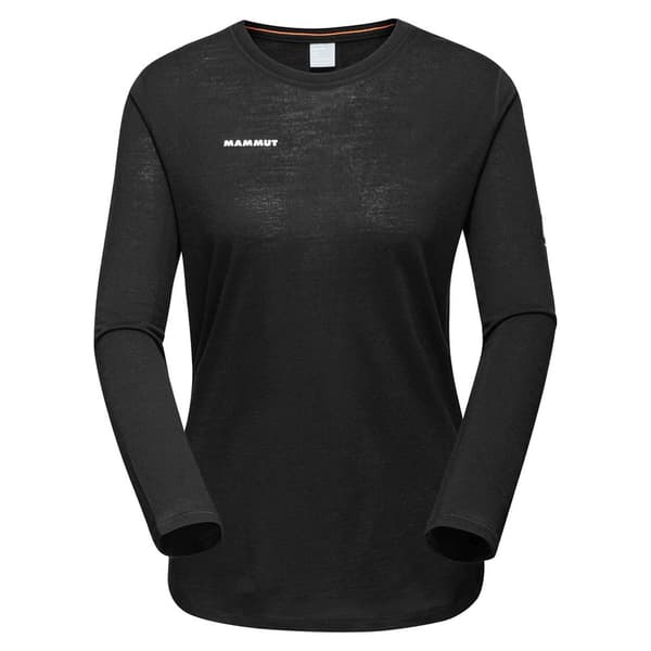 Mammut Tree Wool Fl T-shirt Med Lång ärm Svart M Kvinna