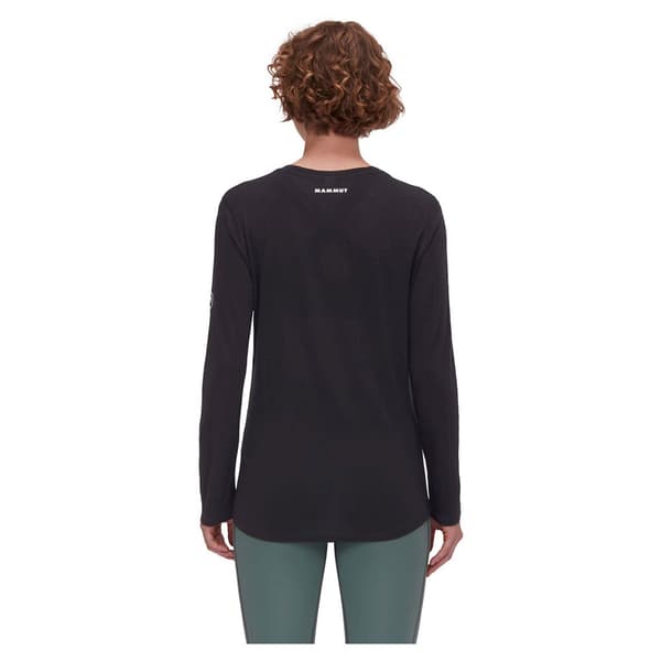 Mammut Tree Wool Fl T-shirt Med Lång ärm Svart M Kvinna