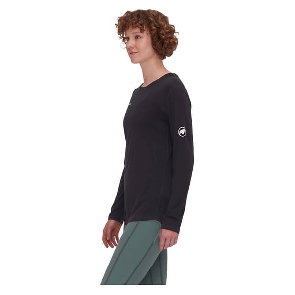 Mammut Tree Wool Fl T-shirt Med Lång ärm Svart M Kvinna