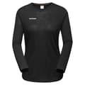 Miniatyrbild 2 av 5: Mammut Tree Wool Fl T-shirt Med Lång ärm Svart L Kvinna