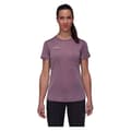 Miniatyrbild 1 av 4: Mammut Tree Wool Fl T-shirt Med Korta ärmar Lila S Kvinna