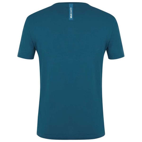 Wildcountry Flow T-shirt Med Korte ærmer Blå S Mand