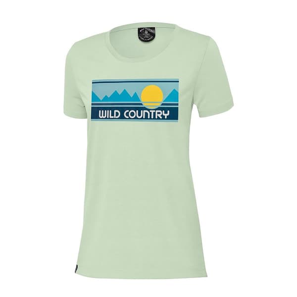 Wildcountry Stamina T-shirt Med Korte ærmer Grøn XS Kvinde