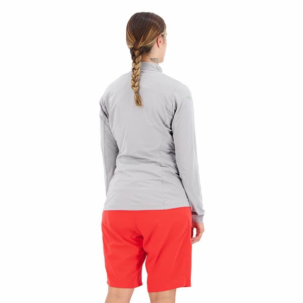 Haglofs L.i.m Strive Mid Halv Lynlås Sweatshirt Grå S Kvinde