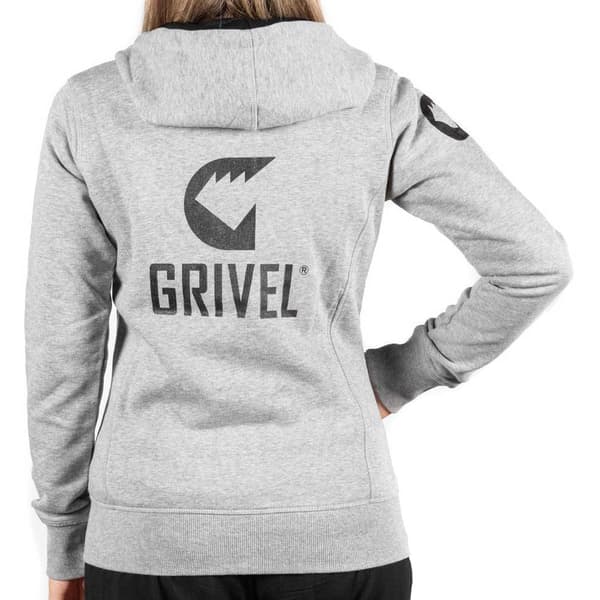 Grivel Logo Hættetrøje Grå S Kvinde