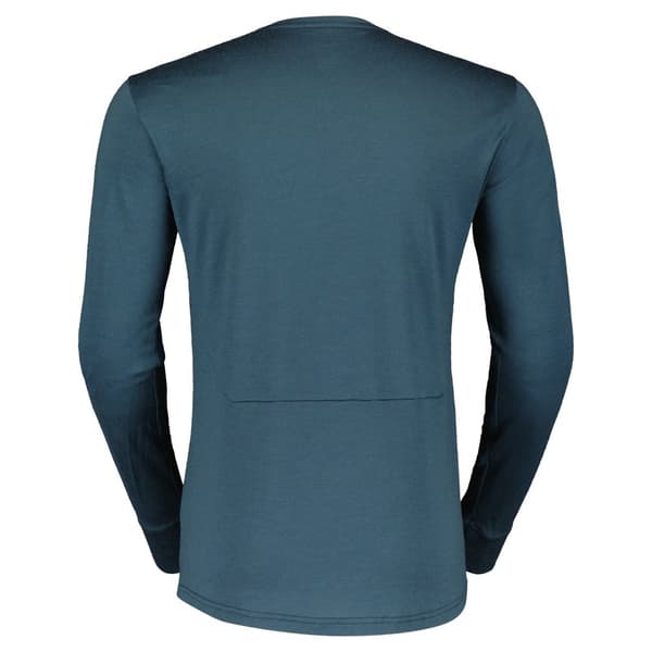 Scott Defined Merino T-shirt Med Lange ærmer Grøn 2XL Mand