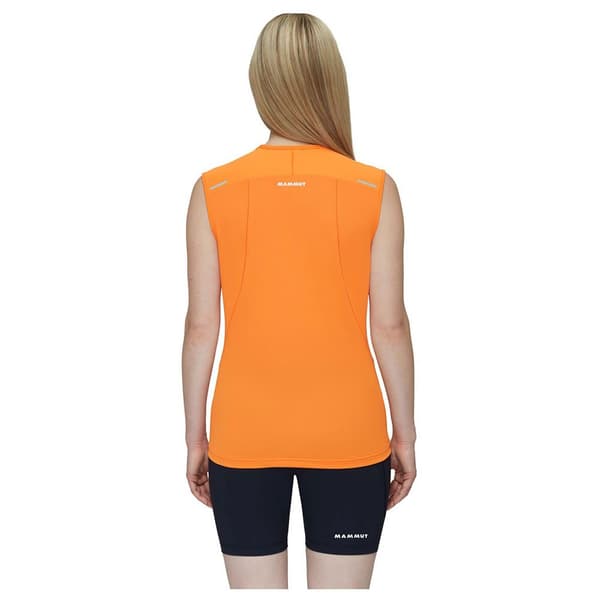 Mammut Aenergy Fl Cap ärmlös T-shirt Orange S Kvinna
