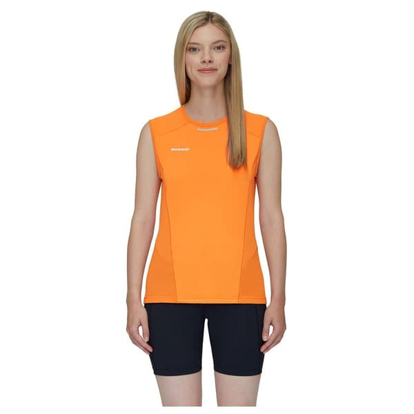 Mammut Aenergy Fl Cap ærmeløs T-shirt Orange S Kvinde