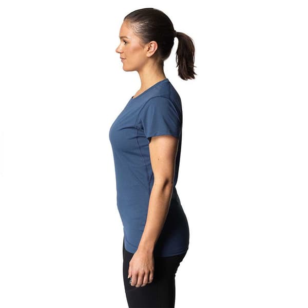 Houdini Pace Air T-shirt Med Korte ærmer Blå XS Kvinde