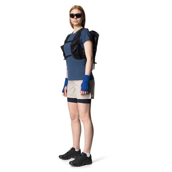 Houdini Pace Air T-shirt Med Korte ærmer Blå XS Kvinde
