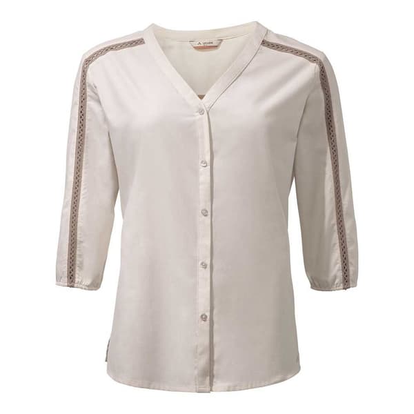 Vaude Skomer Ii T-shirt Med 3/4 ärm Beige 38 Kvinna
