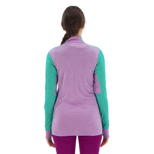 Icebreaker Zone Knit Zip Huppari Vihreä XS Nainen
