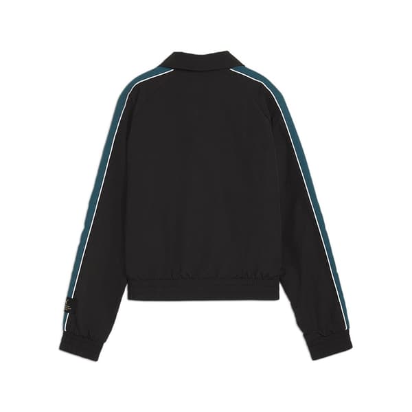 Puma Select T7 Play Paris Kokovetoketjullinen Collegepaita Musta L Nainen