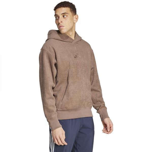 Adidas Elevated All Szn Terry Loop Tröja Brun M / Regular Man