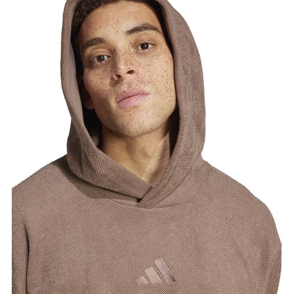 Adidas Elevated All Szn Terry Loop Tröja Brun L / Regular Man