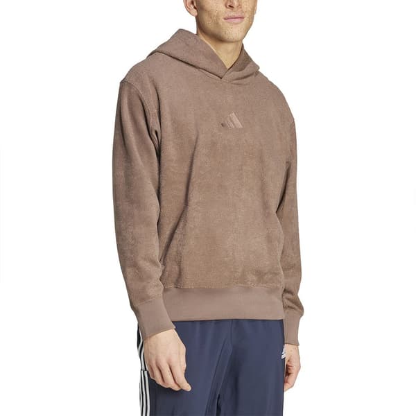 Adidas Elevated All Szn Terry Loop Tröja Brun L / Regular Man