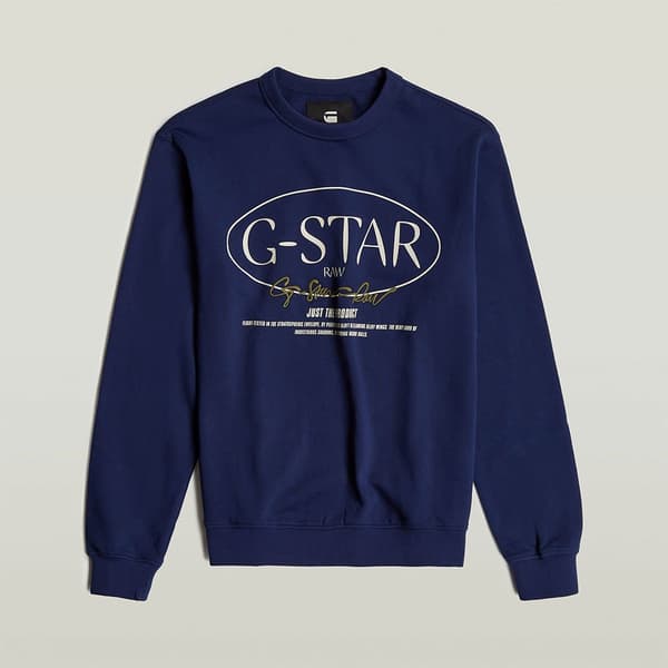 G-star Circle Collegepaita Sininen M Mies