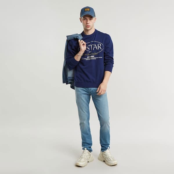 G-star Circle Collegepaita Sininen M Mies