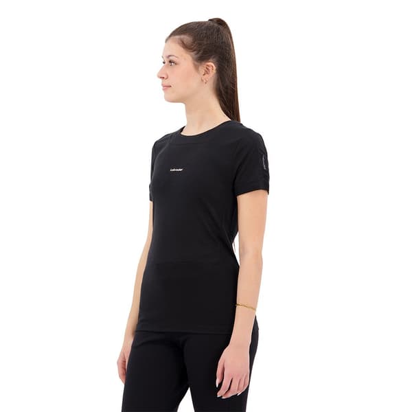 Icebreaker Zoneknit™ T-shirt Med Korta ärmar Svart XS Kvinna