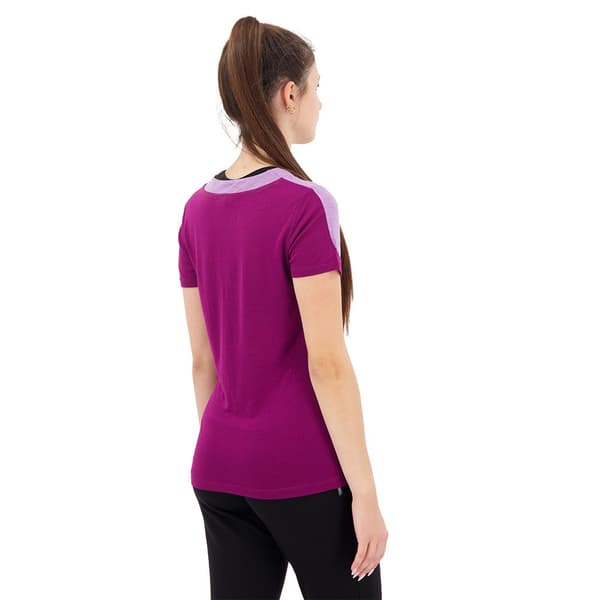 Icebreaker Zoneknit™ T-shirt Med Korte ærmer Lilla XS Kvinde