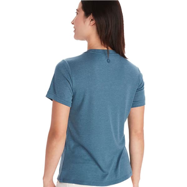 Marmot Switchback T-shirt Med Korte ærmer Blå XS Kvinde